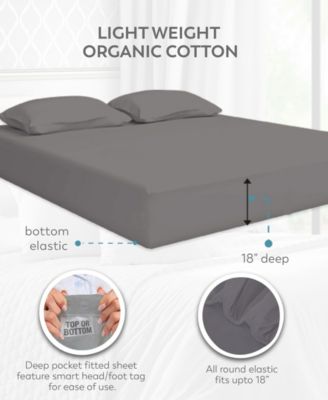 Ultra-Light Cool Crisp 100% Cotton Percale Sheet Sets