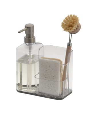 Diversified HEXA Sponge Brush Holder with Soap Pump
