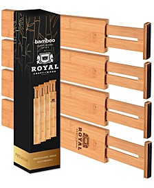 Adjustable Drawer Dividers Organizers, Set 4 of Piece