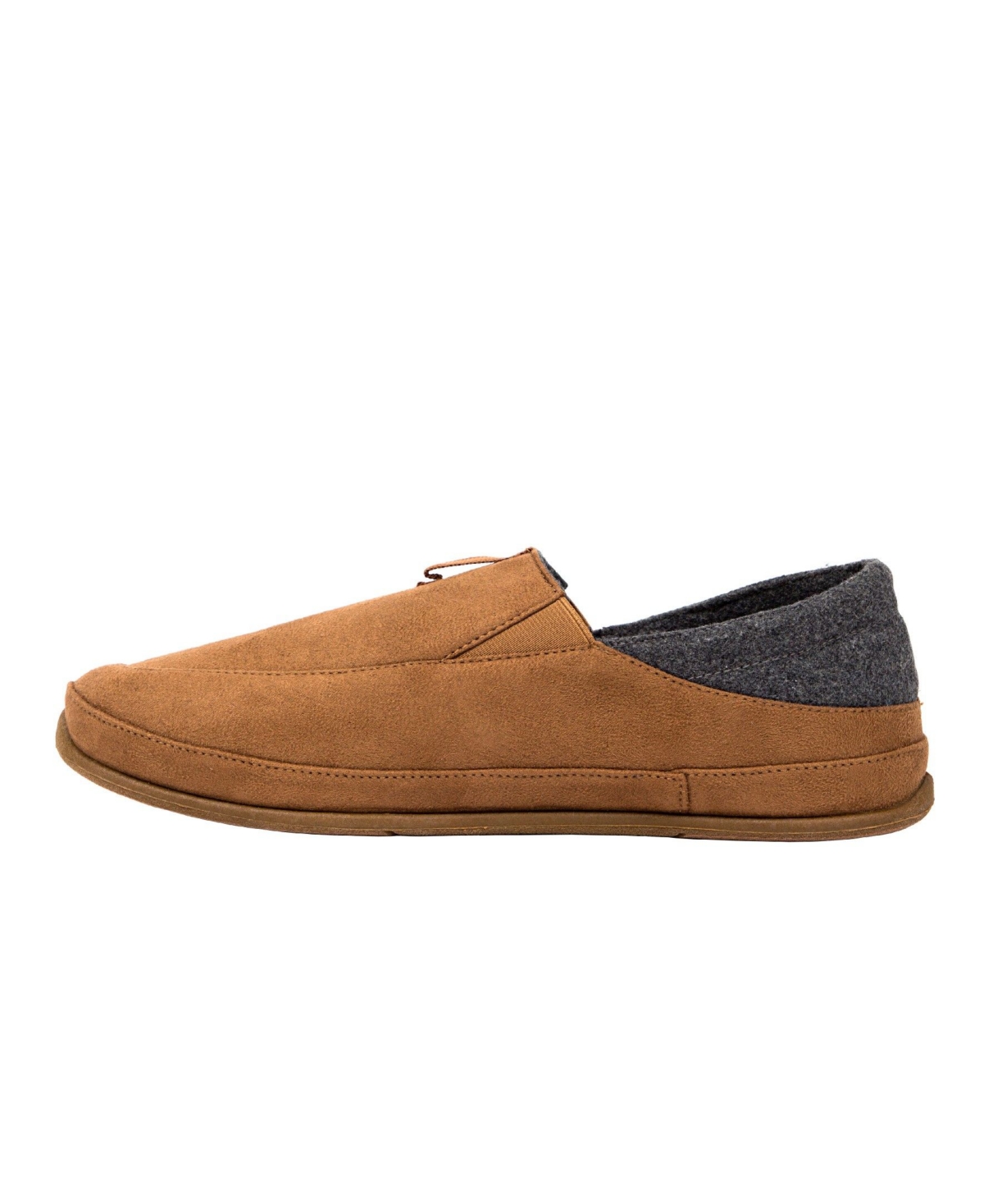 Deer Stags Men's Slippersooz Campo S.u.p.r.o Sock Cushioned Indoor Outdoor Clog Slippers - Dark Gray