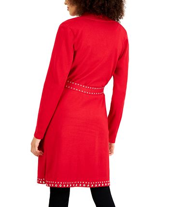Inc discount studded cardigan