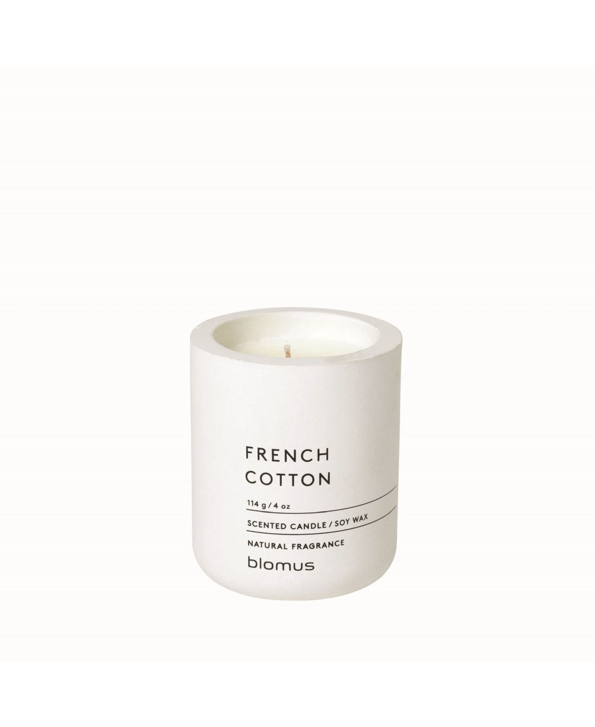 Fraga French Cotton Fragrance 2.5 Candle, 4 oz