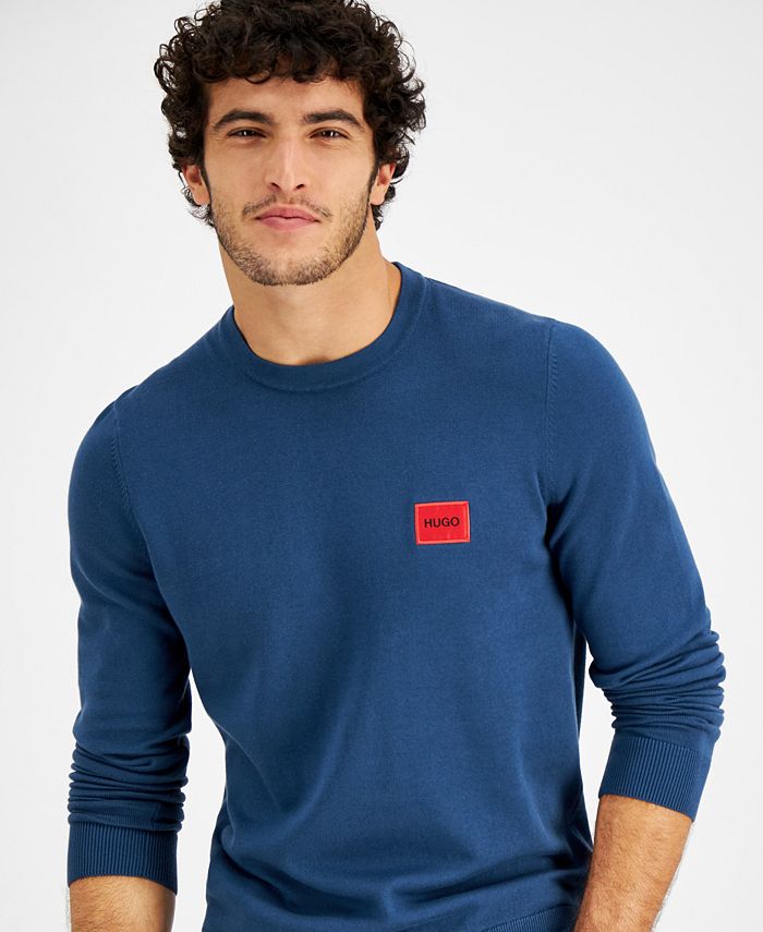 HUGO Boss Men's San Cassius Logo Sweater - Macy's