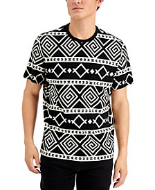 Men's Geometric Pattern T-Shirt, Created for Macy's