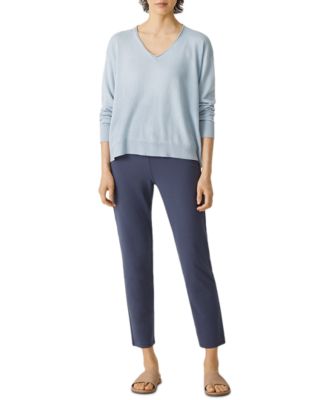 Eileen Fisher - Organic Cotton V-Neck Sweater