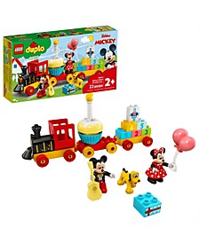 Mickey Minnie Birthday Train 22 Pieces Toy Set