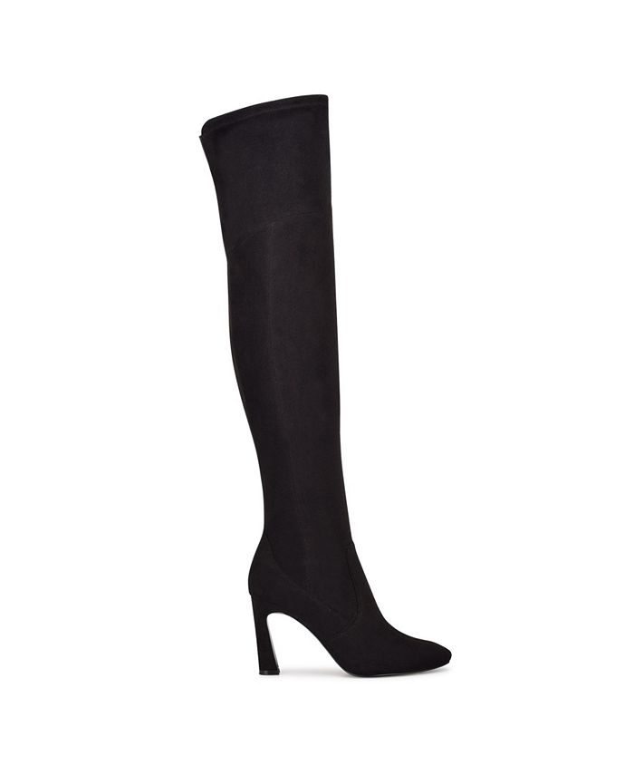 Nine West Women's Sizzle Over the Knee Heel Boots & Reviews Boots Shoes Macy's