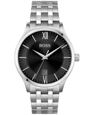 Hugo Boss - Men's Elite Stainless Steel Bracelet Watch 41mm