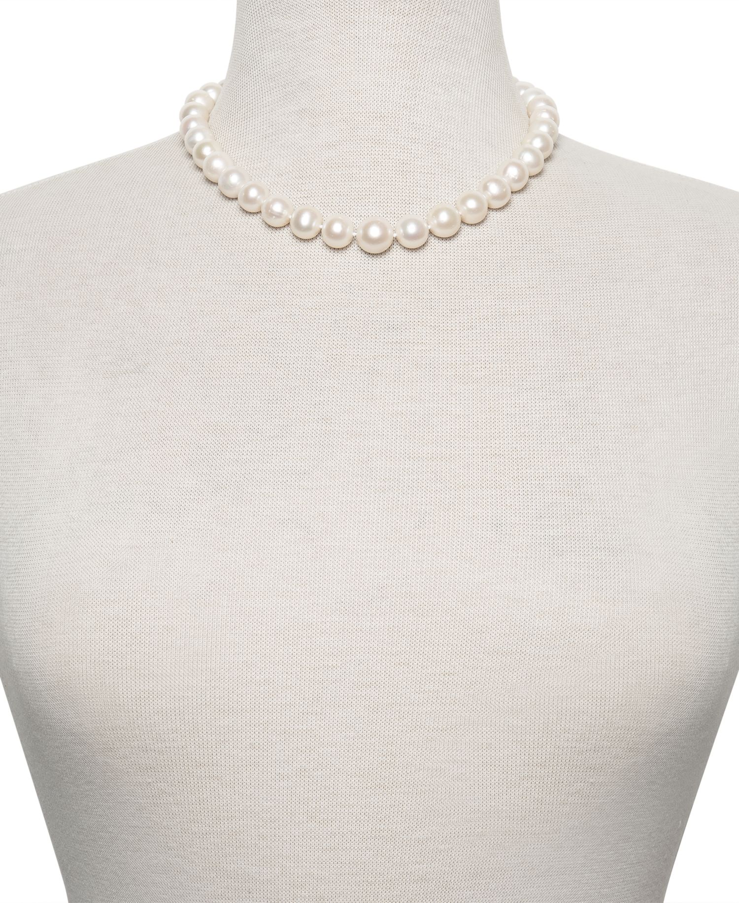 Pearl A+ Cultured Freshwater Pearl Strand 18" Necklace (11-13mm)