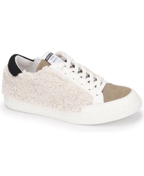 Женские кроссовки Kenneth Cole New York Kam Guard Cozy EO Lace-Up, цвет: Натуральный / Серо-коричневый