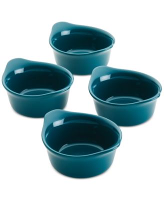 Ceramics Round Ramekin Dipper Cups, Set of 4
