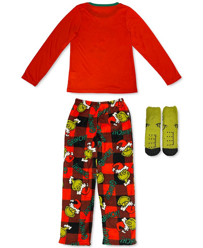 Macys grinch pajamas deals
