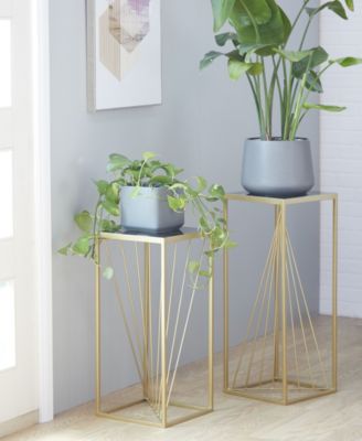 Contemporary Accent Table, Set of 2