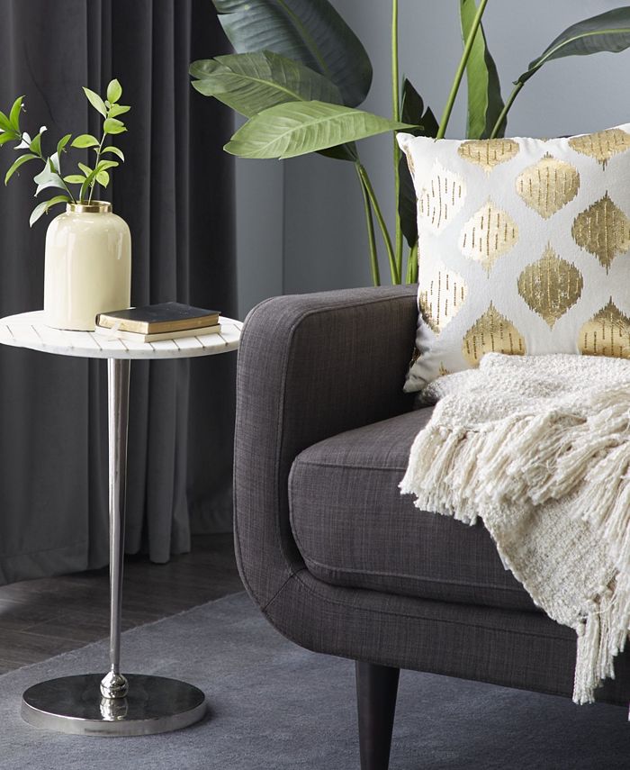 Rosemary Lane Contemporary Stone Accent Table Macy's