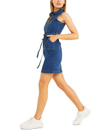 QUIZ Denim Sheath Dress Macy s