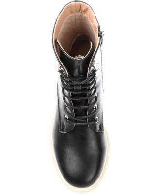 Women's Madelynn Lace Up Lug Sole Combat Boots