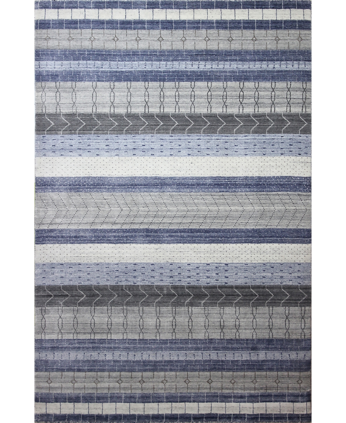 Bb Rugs Decor BLN26 7'9in x 9'9in Area Rug - Mist