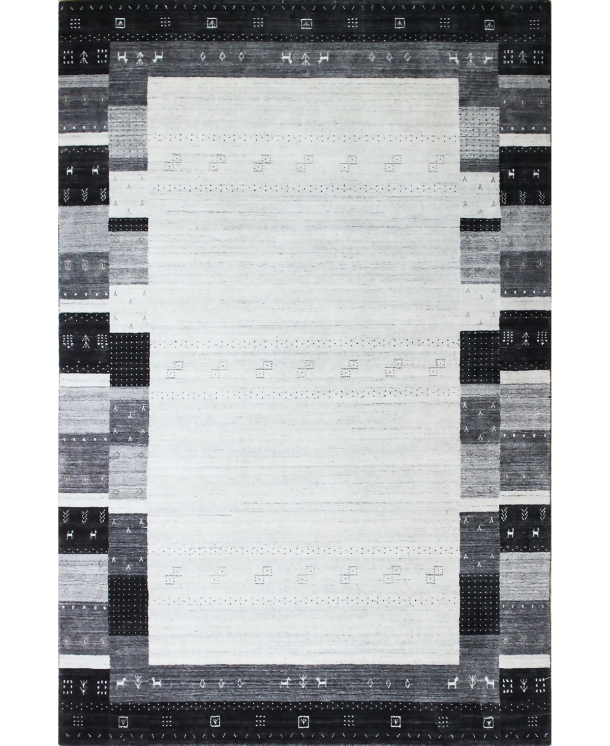 Bb Rugs Decor BLN31 5'6in x 8'6in Area Rug - Ivory