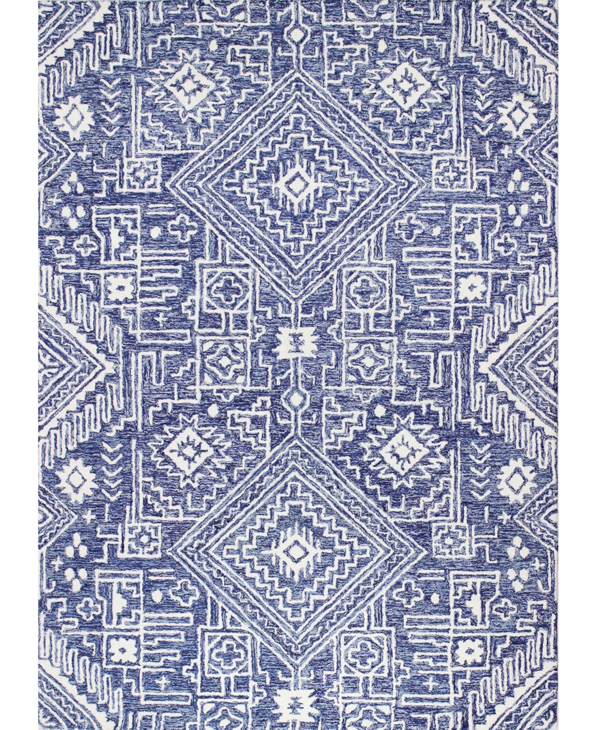 Closeout! Bb Rugs Taron AL121 5' x 7'6in Area Rug - Navy