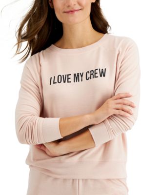 Family Pajamas Matching Women's Crew Love Family Pajama Set, Created ...