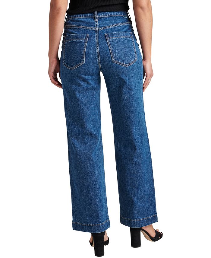 JAG Jeans Women's Sophia High Rise Ankle Wide Leg Jeans & Reviews ...