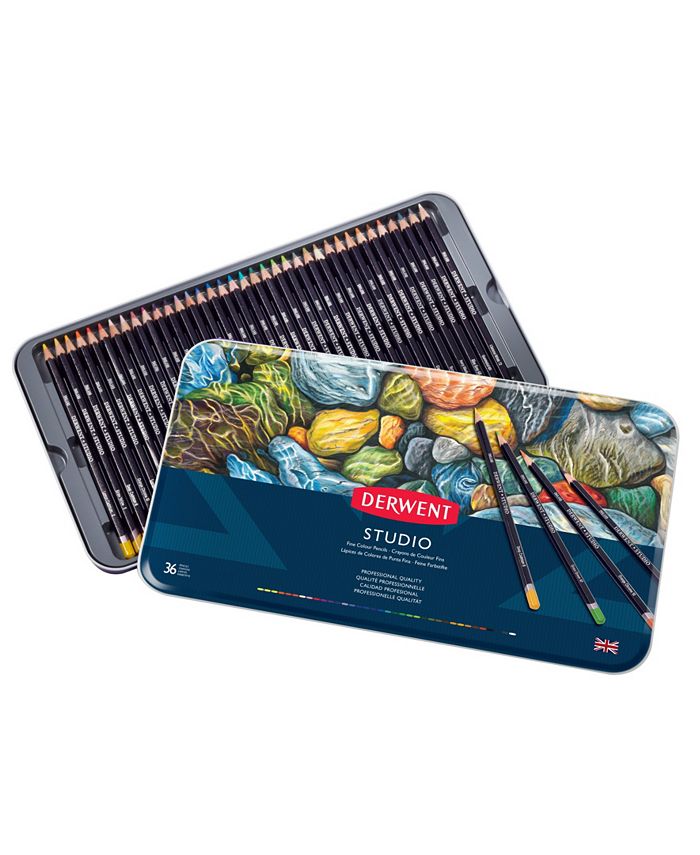 Derwent Studio Colored Pencil Set, 36 Pieces Macy's