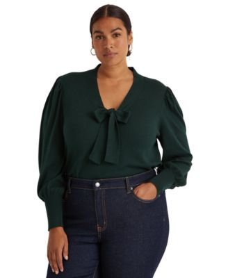 ralph lauren nadalia puff sleeve top