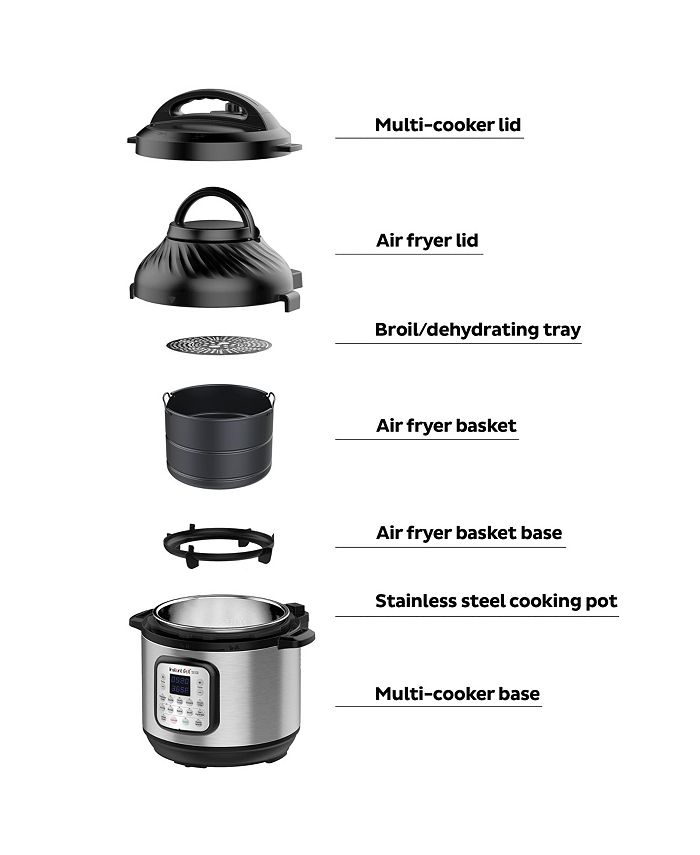 Instant Pot Duo Crisp 11in1 Air Fryer and Electric Pressure Cooker