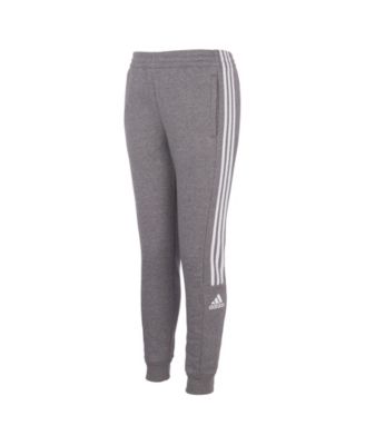 adidas Big Girls Cotton Fleece Joggers 