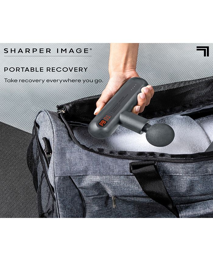 Sharper Image Powerboost Move Deep Tissue Travel Percussion Massager