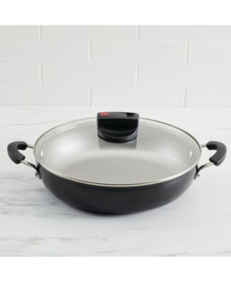 Farberware Smart Control Aluminum Nonstick 11.25" Everything Pan & Lid