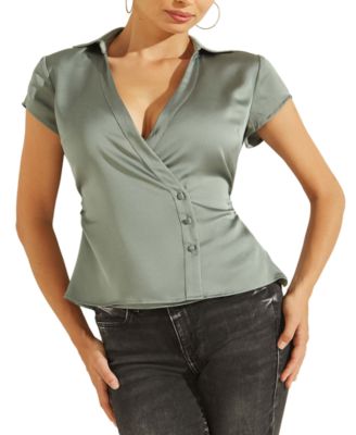 GUESS - Estelle Surplice Top