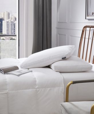 Feather & Down Fiber Firm 2-Pack Pillow, King