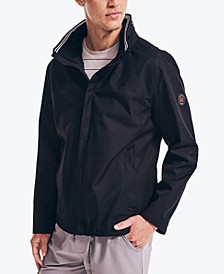Men's Hooded Bomber-Style Jacket