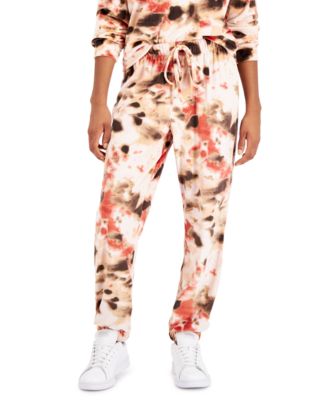 Love, Fire Juniors' Velour Joggers 