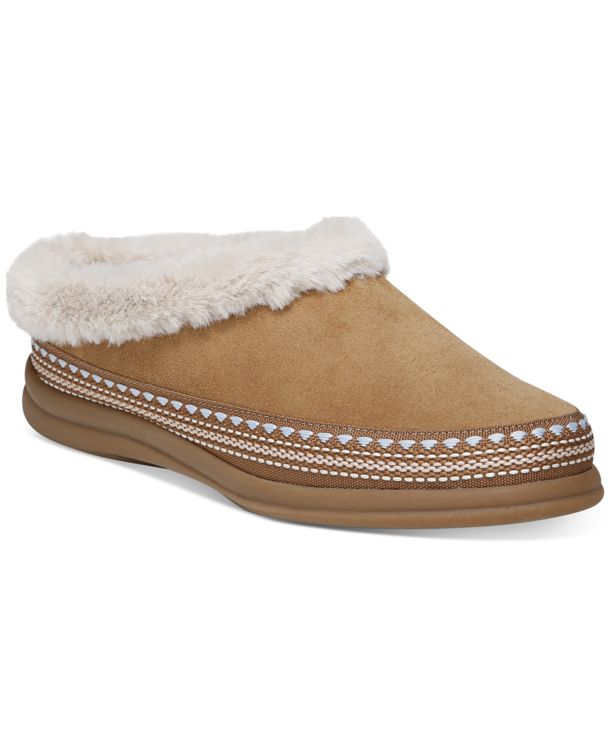 Zodiac Women s Palermo Faux Fur Trim Slippers Women s Shoes