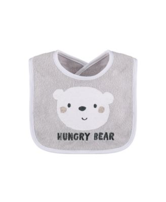 Cotton Baby Bibs for Girls or Boys, 8 Pack, Green, Blue, Yellow