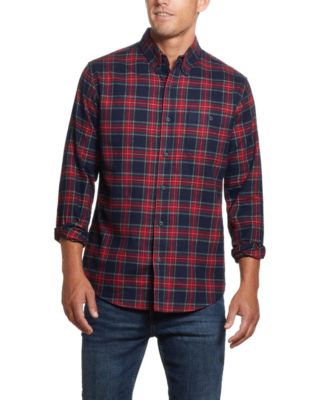 Weatherproof Vintage Men's Tartan Plaid Flannel Shirt - Macy's