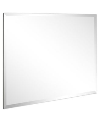 Frameless Beveled Prism Mirror Panels - 30" x 40"