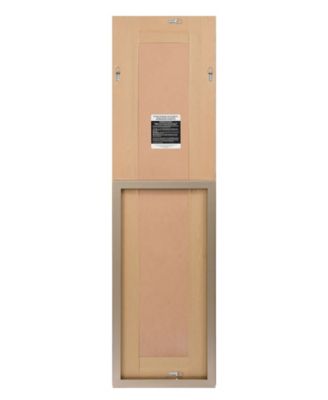 Solid Wood Frame Covered with Beveled Prism Mirror - 64" x 18"