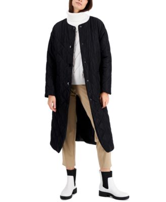 macys womens quilted coats