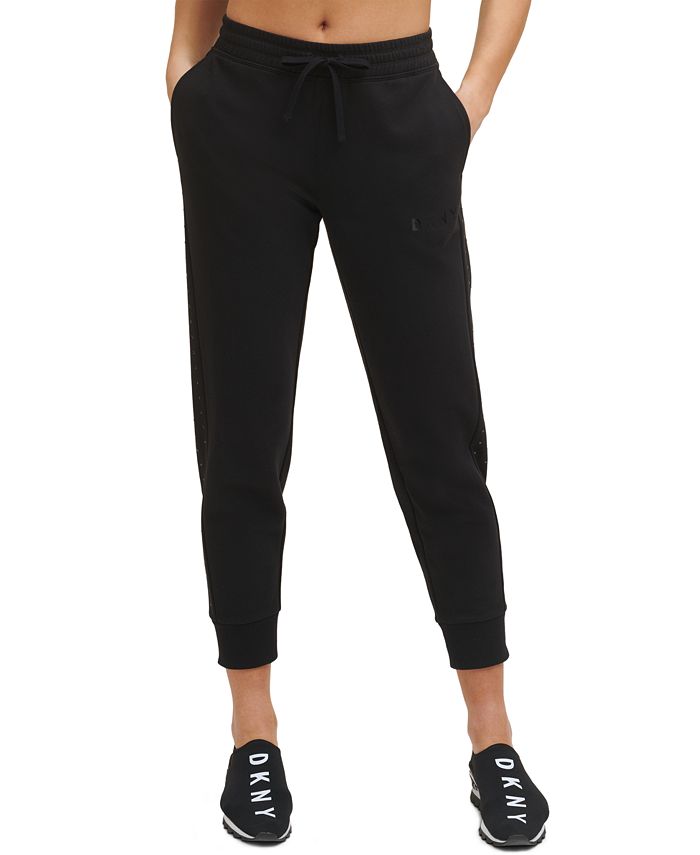 DKNY Women's Relaxed Embellished Joggers - Macy's