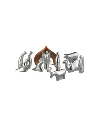 Nambe 12 Piece Nativity Set - Macy's