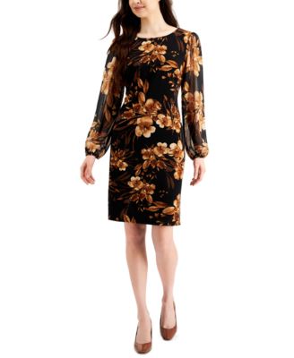 macys connected dresses