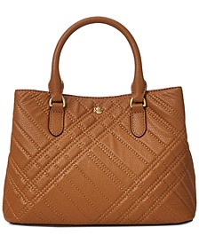 Mini Marcy II Plaid Quilted Satchel