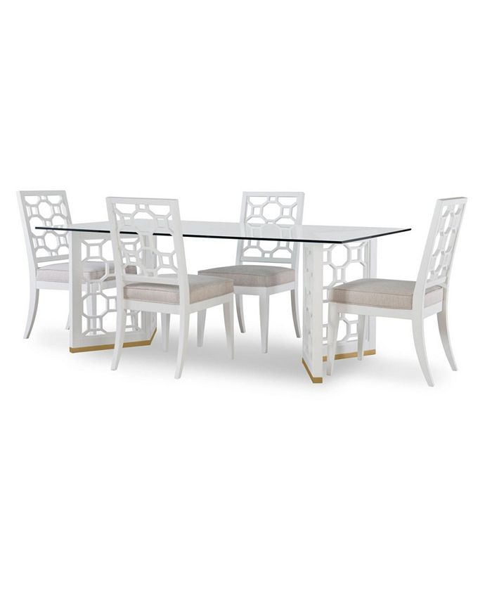 Furniture - Chelsea 5pc Dining Set (Table & 4 Side Chairs)