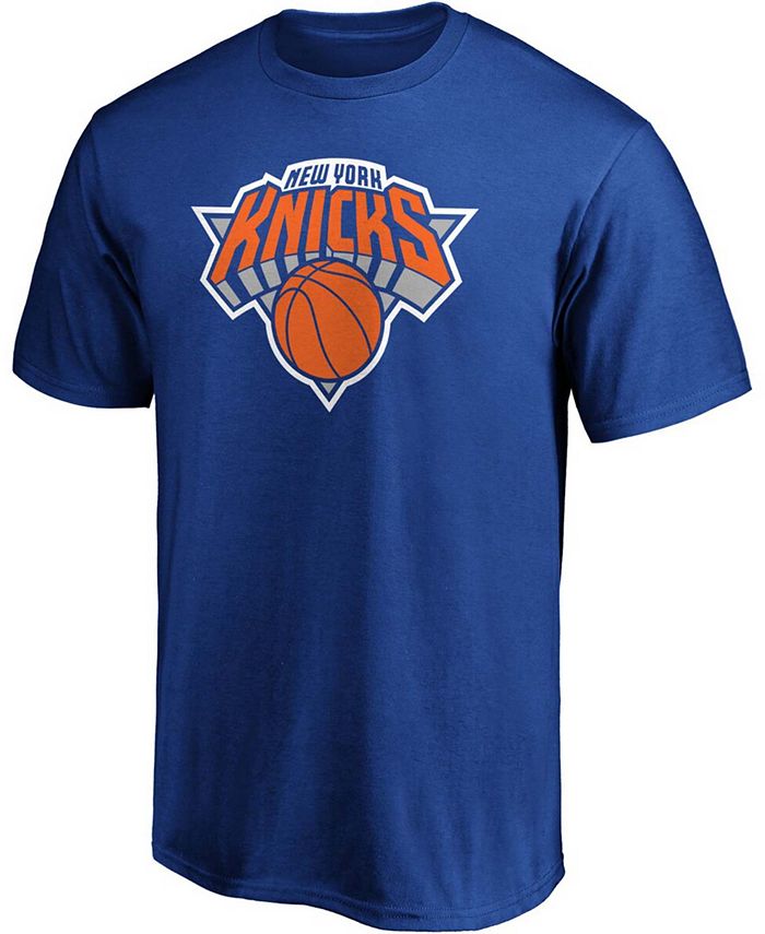 Fanatics Men's Blue New York Knicks Primary Team Logo T-shirt - Macy's