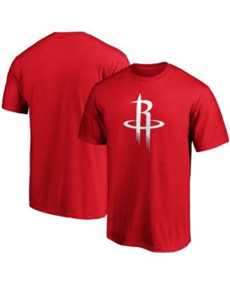 Men's Red Houston Rockets Primary Team Logo T-shirt - Macy's