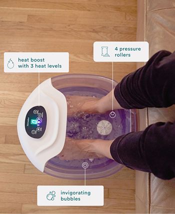 Homedics - BubbleSpa + Epsom Salt Heated Foot Bath