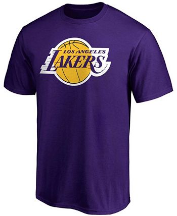 Fanatics Men's Purple Los Angeles Lakers Primary Team Logo T-shirt - Macy's